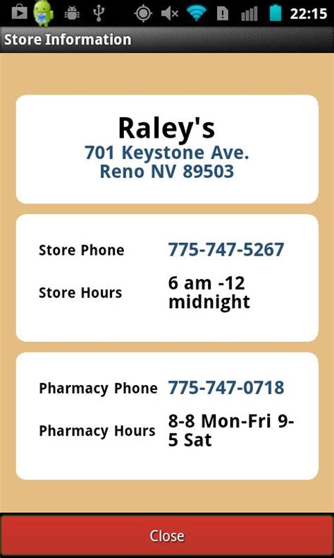 Treat it as you would cash. Raley's - Android Apps on Google Play