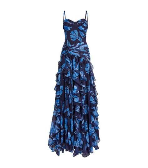 Womens Patbo Blue Beaded Strapless Maxi Dress Harrods Uk