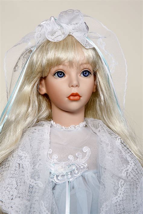 Diedre Porcelain Soft Body Limited Edition Collectible Doll By Elke