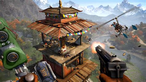 Far Cry 4 Direct Feed 1080p Ps4 Gameplay Footage Shows Dynamic In Game