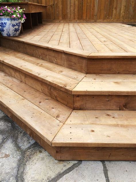 4 Easy Steps To Building Wraparound Deck Stairs Cottage Life Wood
