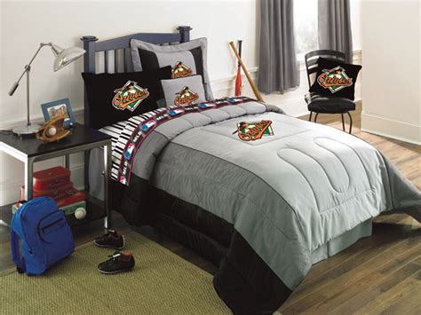 Baltimore Orioles Bedding MLB Authentic Team Jersey Twin ...