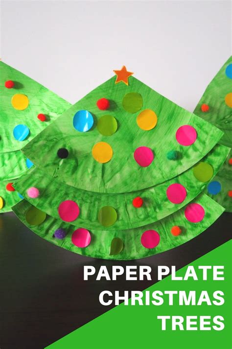 Paper Plate Christmas Tree Craft Be A Fun Mum