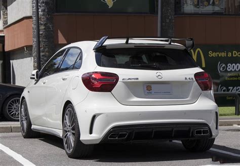 Mercedes Benz A45 Amg W176 White One All Pyrenees · France Spain
