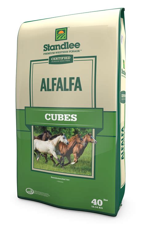 Murdochs Standlee Certified Alfalfa Cubes Horse Feed