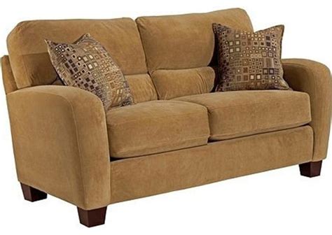Broyhill Carrie Queen Sleeper Sofa In Golden Honey 6534 7q1