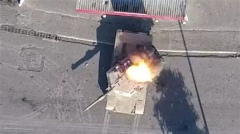 Watch Isis Drone Drops Bomb On M1 Abrams Battle Tank Fighter Sweep