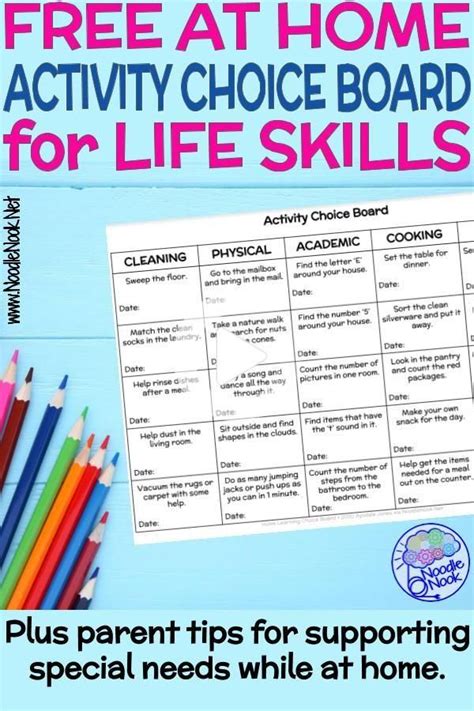 List Of Life Skills Activities For Students Ideas Eugene Burks Word
