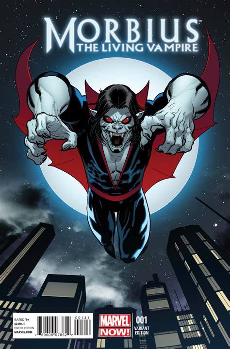 Morbius The Living Vampire Mcguinness Variant Comic