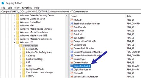 How To Find Windows 10 Product Key In Registry Simple Steps