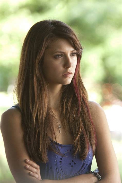 Nina Dobrev As Elena In Season Four Nina Dobrev Hair Hair Styles Hair