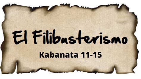 Kabanata 11 15 El Filibusterismo Buod I Dammys Educational Vlog