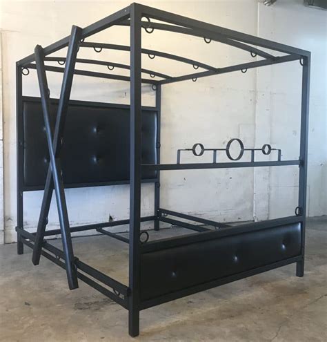Customizable Bondage Bed Wupholstered Head And Footboard Products Seen On The Netflix Series