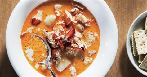 This Classic Delicious Recipe For Lobster Chowder Yields A Rosy Red Broth That S Loaded With