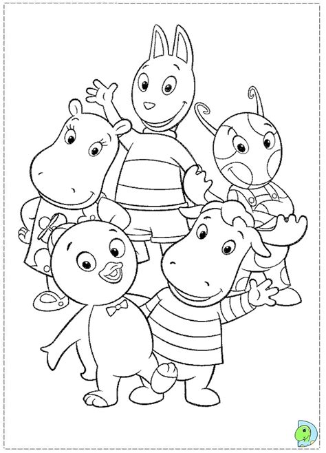 Check spelling or type a new query. The Backyardigans coloring page- DinoKids.org