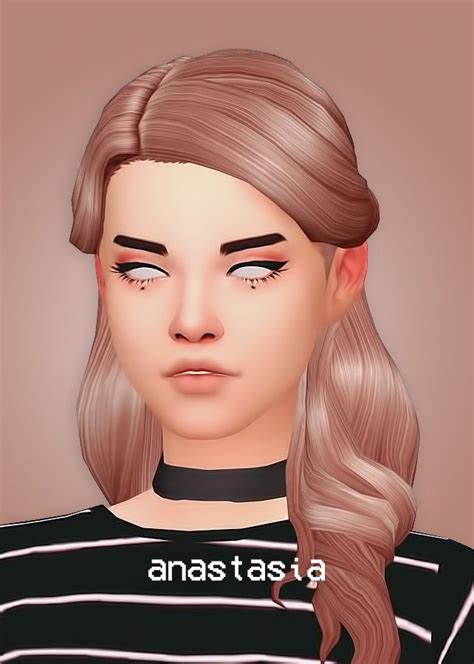 Pin By Female Girl On Sims Sims Hair The Sims 4 Hair Sims 4 Cc Mm