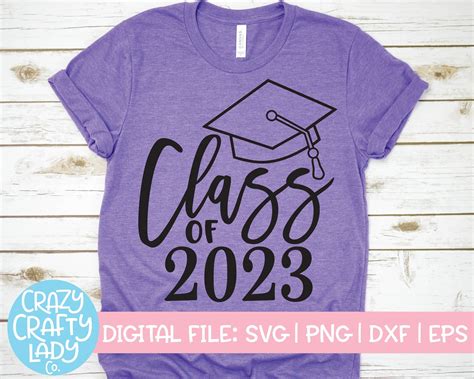 Class Of 2023 Svg Graduation Cut File Junior Last Day Shirt Etsy