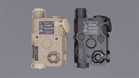 Advanced Target Pointer Illuminator Aiming Laser Atpial 3d Model Cgtrader