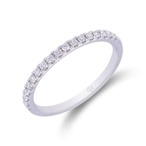 Platinum 020ct Diamond Eternity Ring
