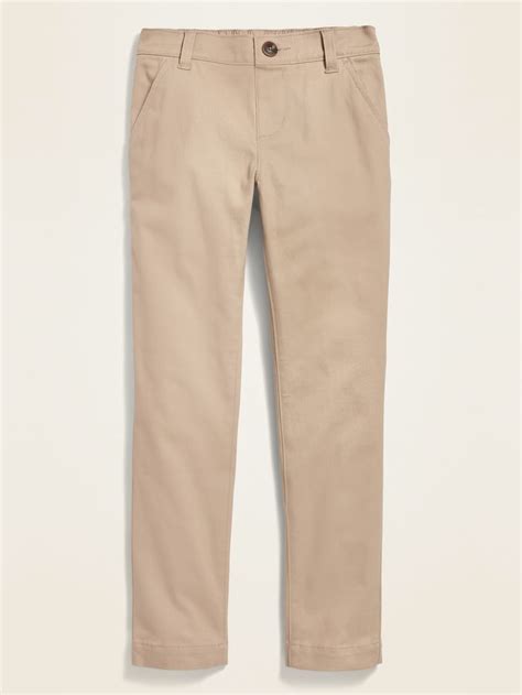 Uniform Stretch Stain Resistant Skinny Khakis For Girls Old Navy In