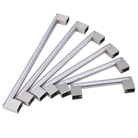 How much is a stainless steel cabinet handle on amazon? Modern Silver Brushed Stainless Steel Pull Furniture ...