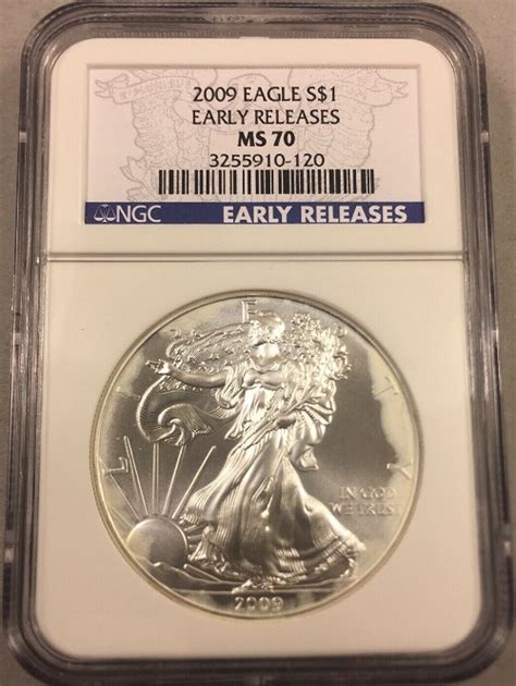 Ms70 And Ms69 Graded Silver Eagles