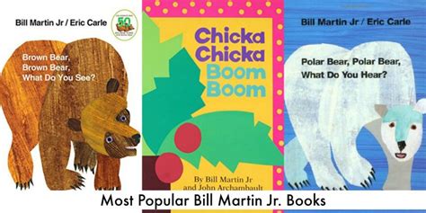 Top 10 Most Popular Bill Martin Jr Books Activities