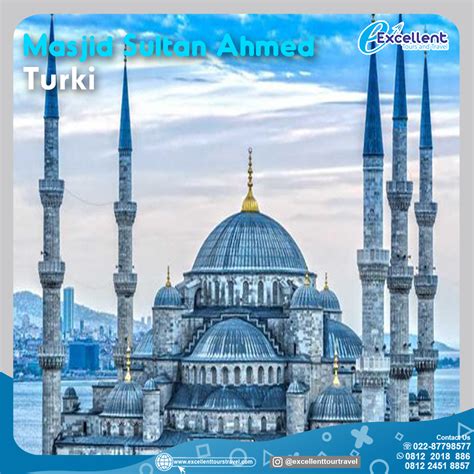 Mengenal Masjid Biru Bangunan Paling Ikonik Di Istanbul Turki