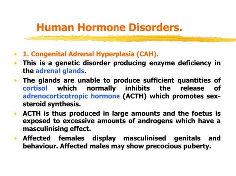 Ppt Biological Bases Of Behaviour Lecture 6 Hormones Powerpoint