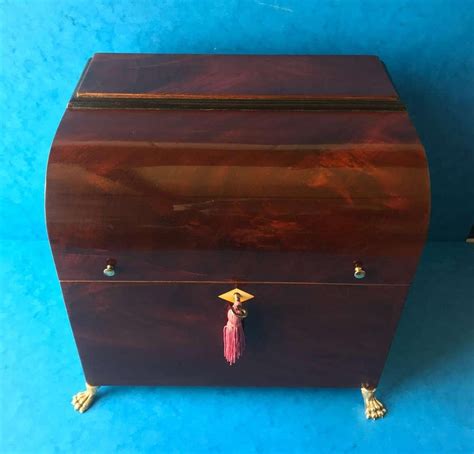 18th century 1790 mahogany dutch decanter box for sale at 1stdibs