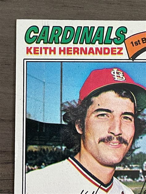 1977 Topps Keith Hernandez 95 St Louis Cardinals Ebay