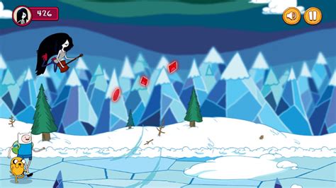 Marcelines Ice Blast Adventure Time Games Cartoon Network