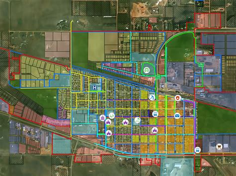 City Of Bowman Gis Mapping For Planning And Zoning Brosz Engineering