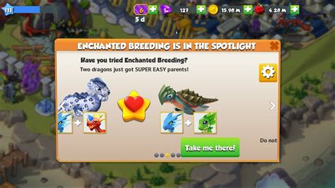 Enchanted Breeding Is In The Spotlight Gameplay Dragon Mania Legends