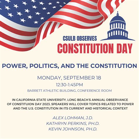 Constitution Day California State University Long Beach