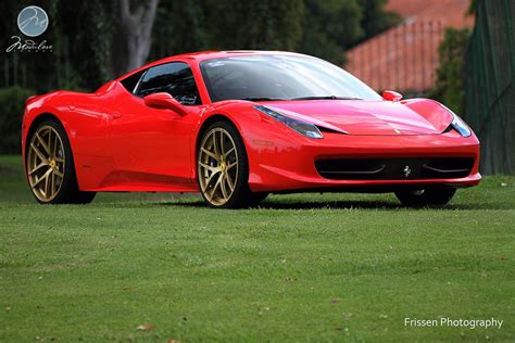 Gallery Ferrari 458 Italia On Gold Modulare Wheels Gtspirit