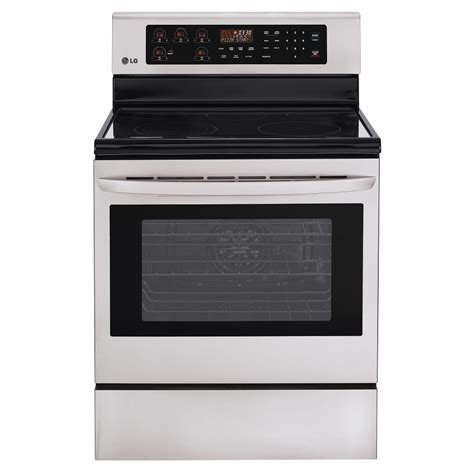 Lg Lre3083 Smooth Surface 5 Element 63 Cu Ft Self Cleaning Convection
