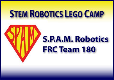 Spam Robotics Stem Robotics Lego Camp Macaroni Kid Stuart
