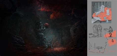 Artstation Castlevania Lords Of Shadow 2 Underground Gardens Zone