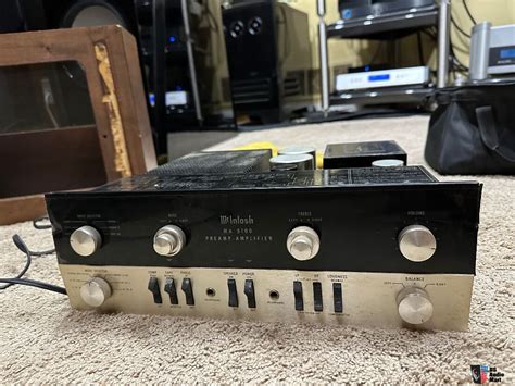 Vintage Mcintosh Ma5100 Ma 5100 Integrated Amplifier In Working