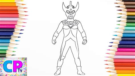 Ultraman Taro Coloring Page