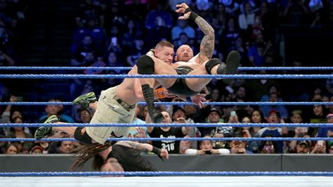 Randy Orton Rko On John Cena Smackdown Live January 31st 2017 Youtube