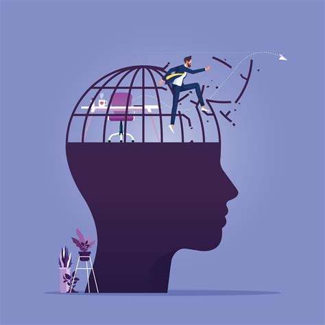 Think Growth Mindset Concept Symbolic Visualization With Creative Vector Art At Vecteezy