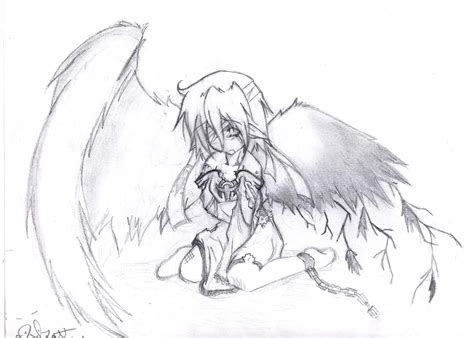 Fallen Angel By Otaku Bunny On Deviantart