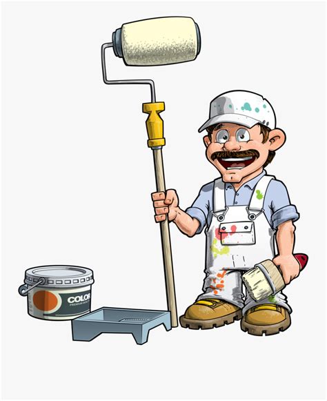 House Painter And Clip Clipart Painter And Decorator Free
