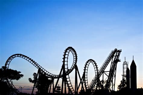 Roller Coaster Amusement Park Fun Rides 1roll Adventure Summer