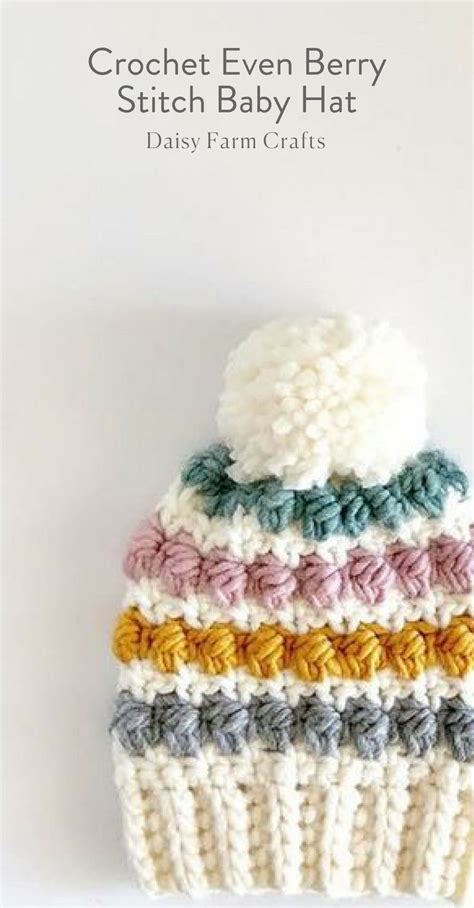 Daisy Farm Crafts Crochet Hats Crochet Hat Pattern Crochet Beanie