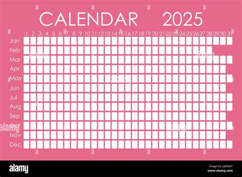 2025 Wall Calendar Hi Res Stock Photography And Images Alamy