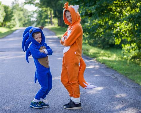 Tails Inspired Costume Sonic The Hedgehog Sonic Etsy