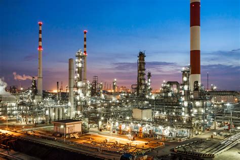 Petrochemical Plant At Dawn Oil And Gas Photographer Singapore